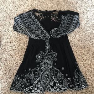 Black tunic